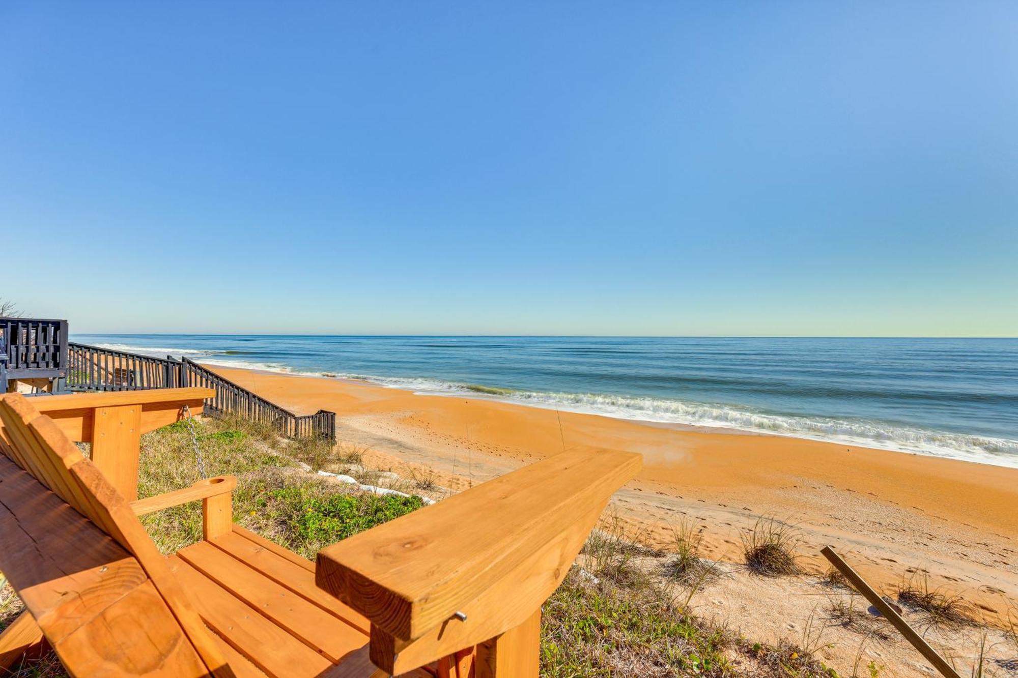 Oceanfront Oasis In Flagler Beach With Deck And Views! Buitenkant foto