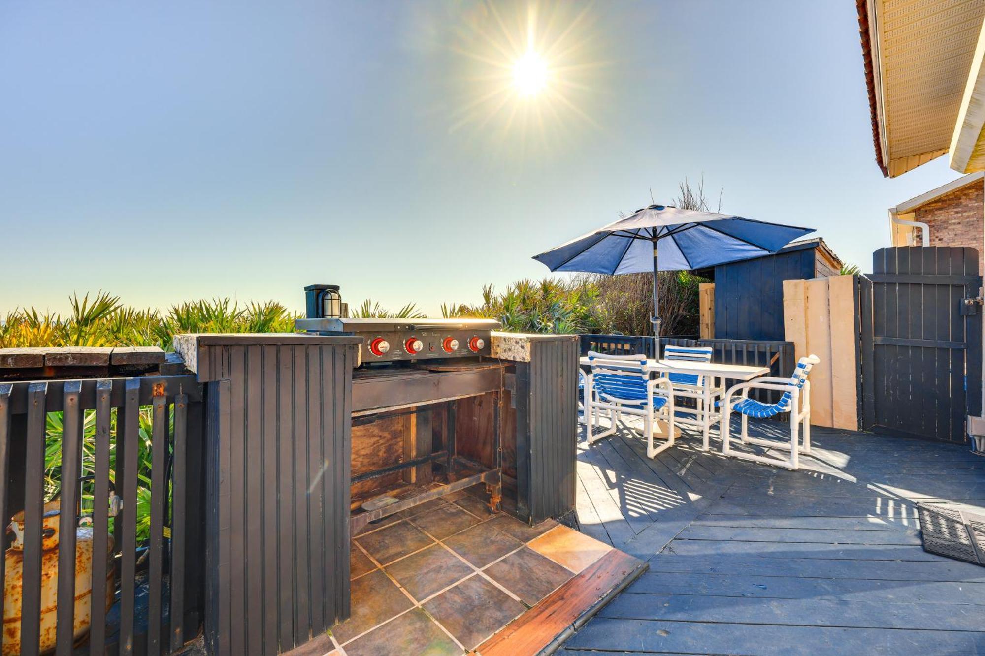 Oceanfront Oasis In Flagler Beach With Deck And Views! Buitenkant foto