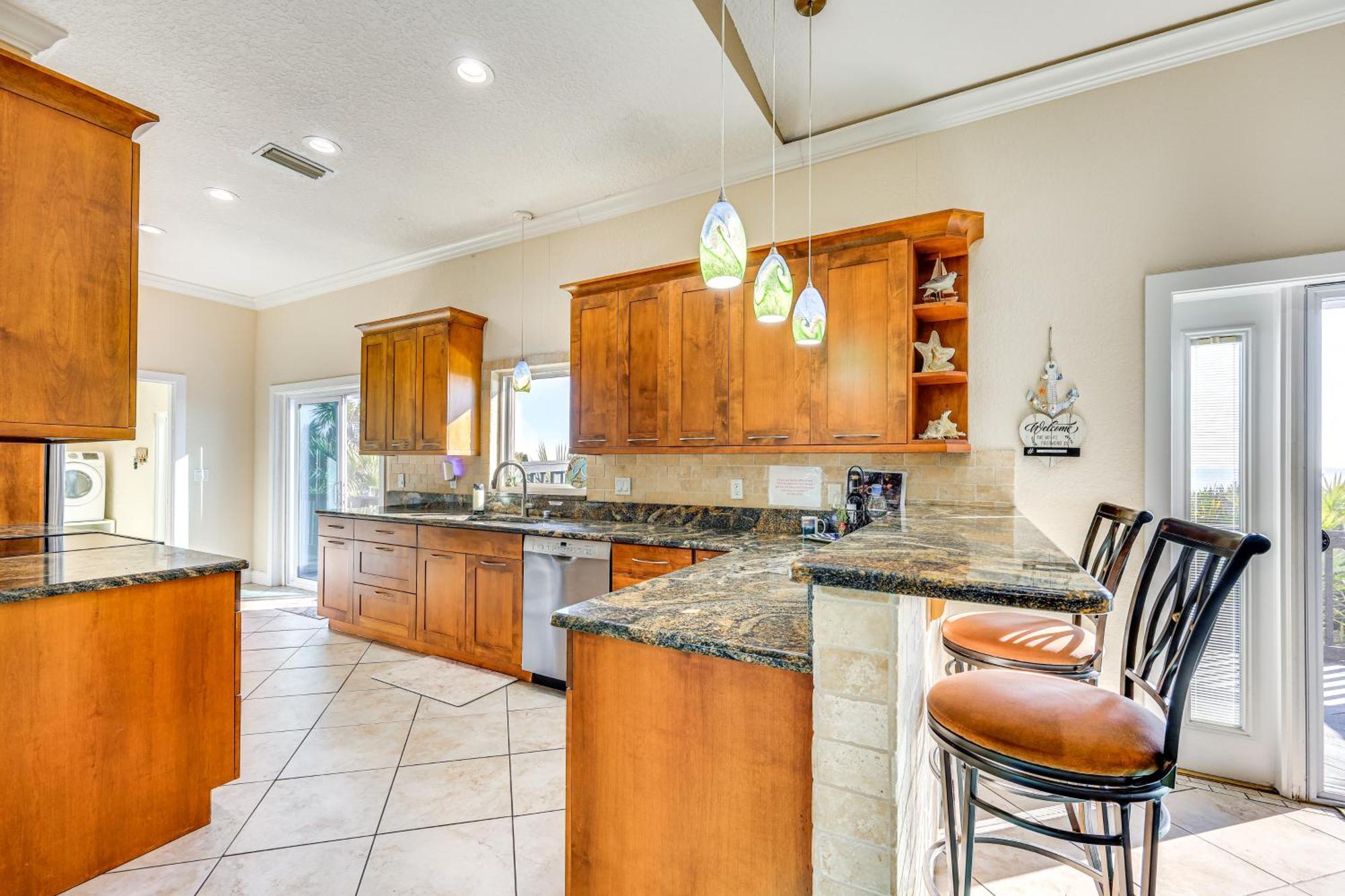Oceanfront Oasis In Flagler Beach With Deck And Views! Buitenkant foto