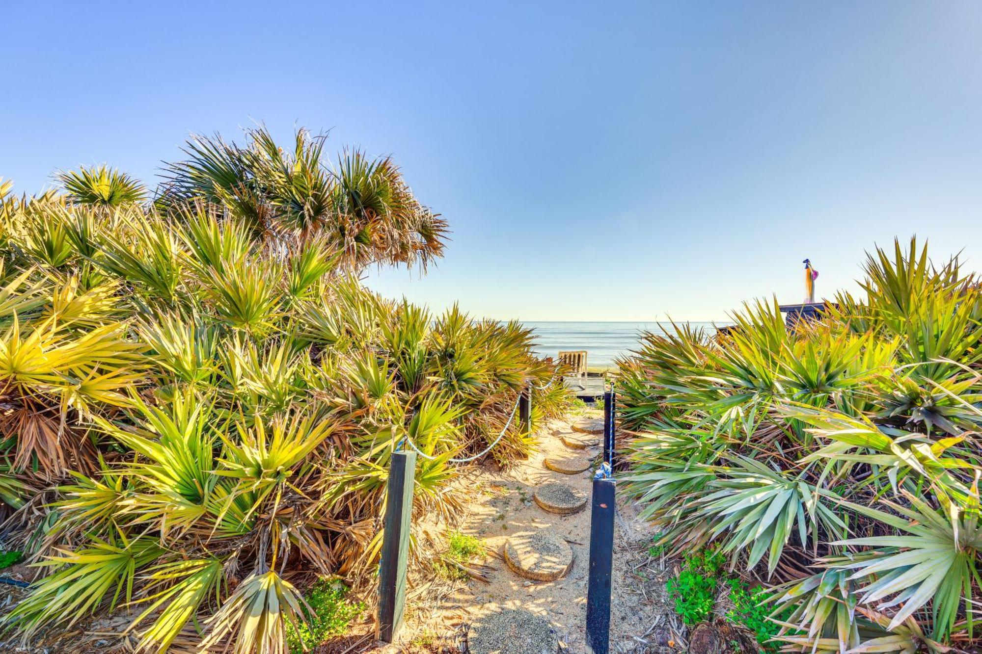 Oceanfront Oasis In Flagler Beach With Deck And Views! Buitenkant foto
