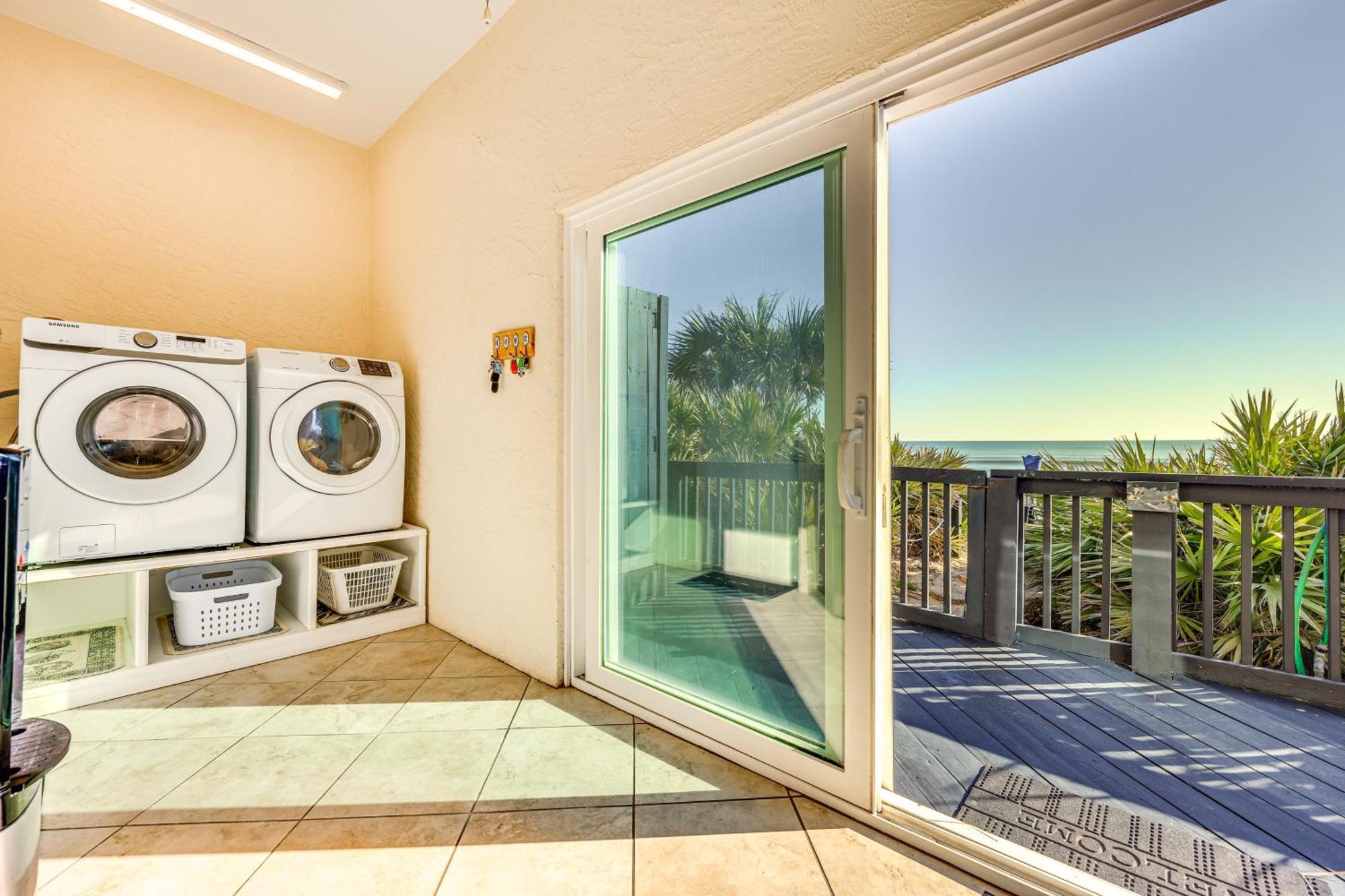 Oceanfront Oasis In Flagler Beach With Deck And Views! Buitenkant foto